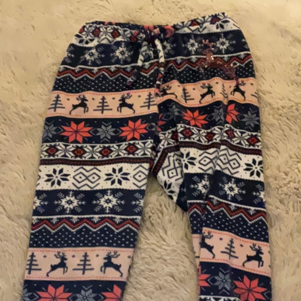 Belle Du Jour Blue and White Patterned Pants